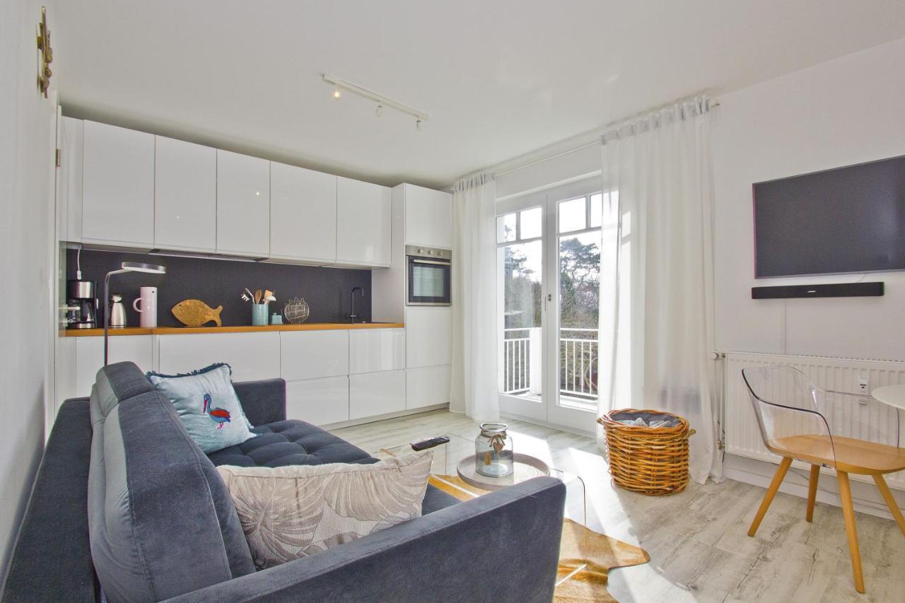Lietzow Ferienwohnung Mit Balkon Und Meerblick - Ferienresidenz Zwei Bodden Fewo 1-4 מראה חיצוני תמונה