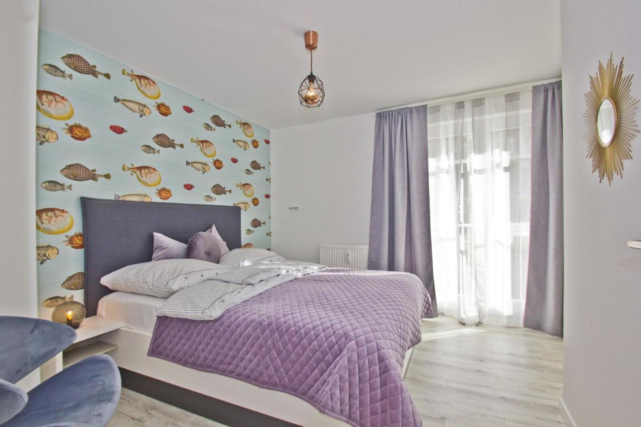Lietzow Ferienwohnung Mit Balkon Und Meerblick - Ferienresidenz Zwei Bodden Fewo 1-4 מראה חיצוני תמונה