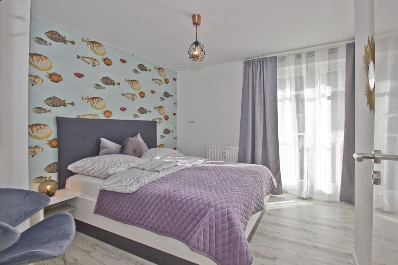 Lietzow Ferienwohnung Mit Balkon Und Meerblick - Ferienresidenz Zwei Bodden Fewo 1-4 מראה חיצוני תמונה